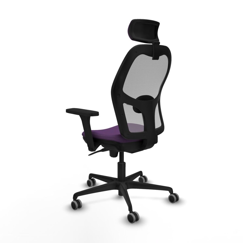 Office Chair with Headrest Piqueras y Crespo 3D036G2 Purple