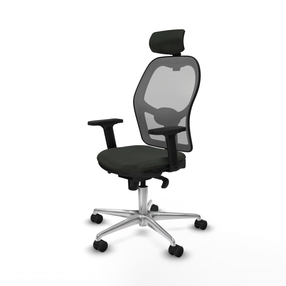 Office Chair with Headrest Piqueras y Crespo 2D086N2 Black