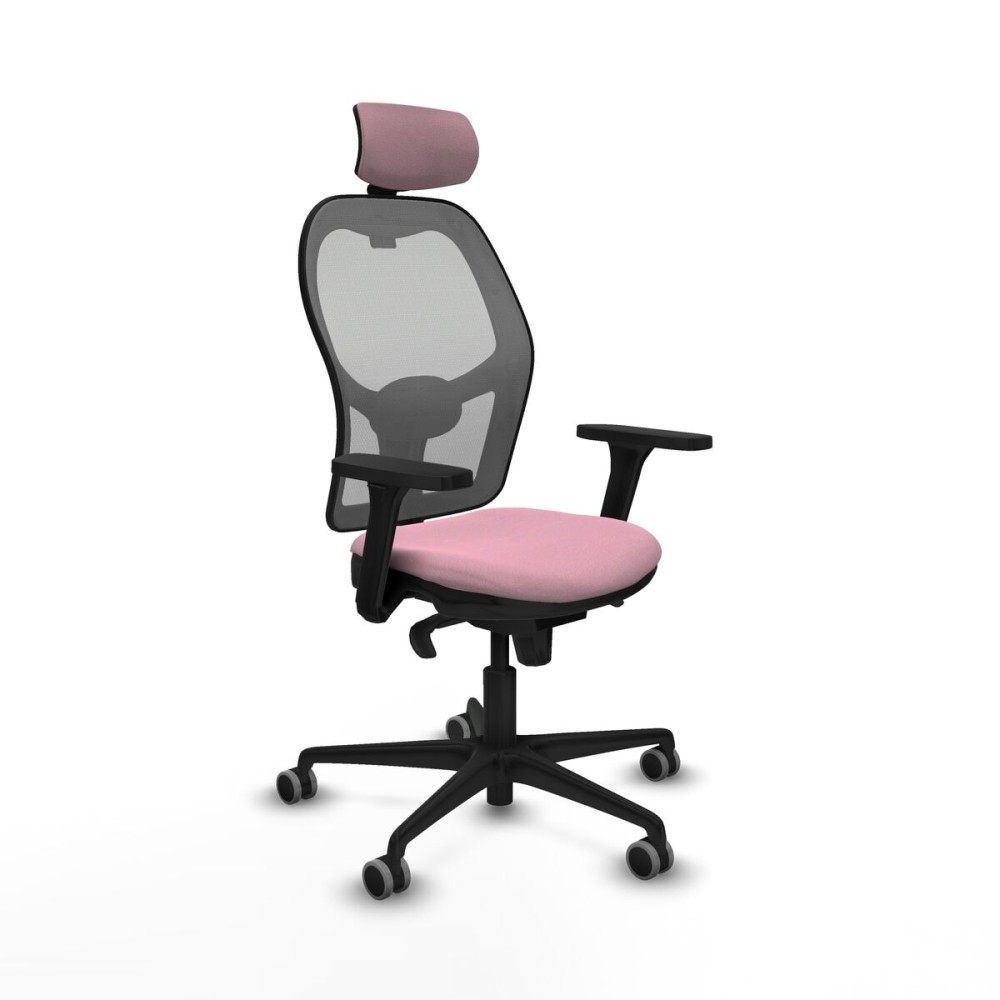 Office Chair with Headrest Piqueras y Crespo 3D036G2 Pink