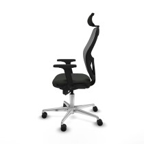Office Chair with Headrest Piqueras y Crespo 2D086N2 Black