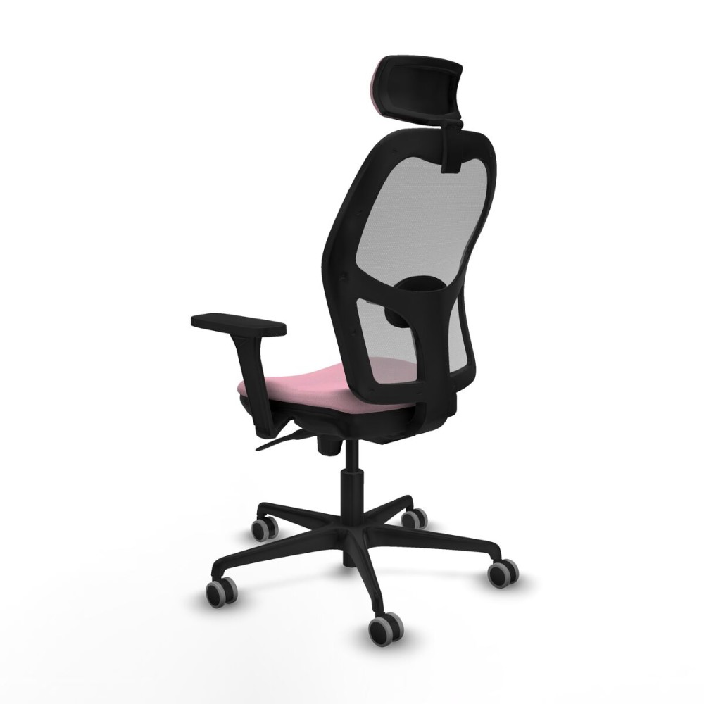 Office Chair with Headrest Piqueras y Crespo 3D036G2 Pink