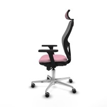 Office Chair with Headrest Piqueras y Crespo 3D086G2 Pink