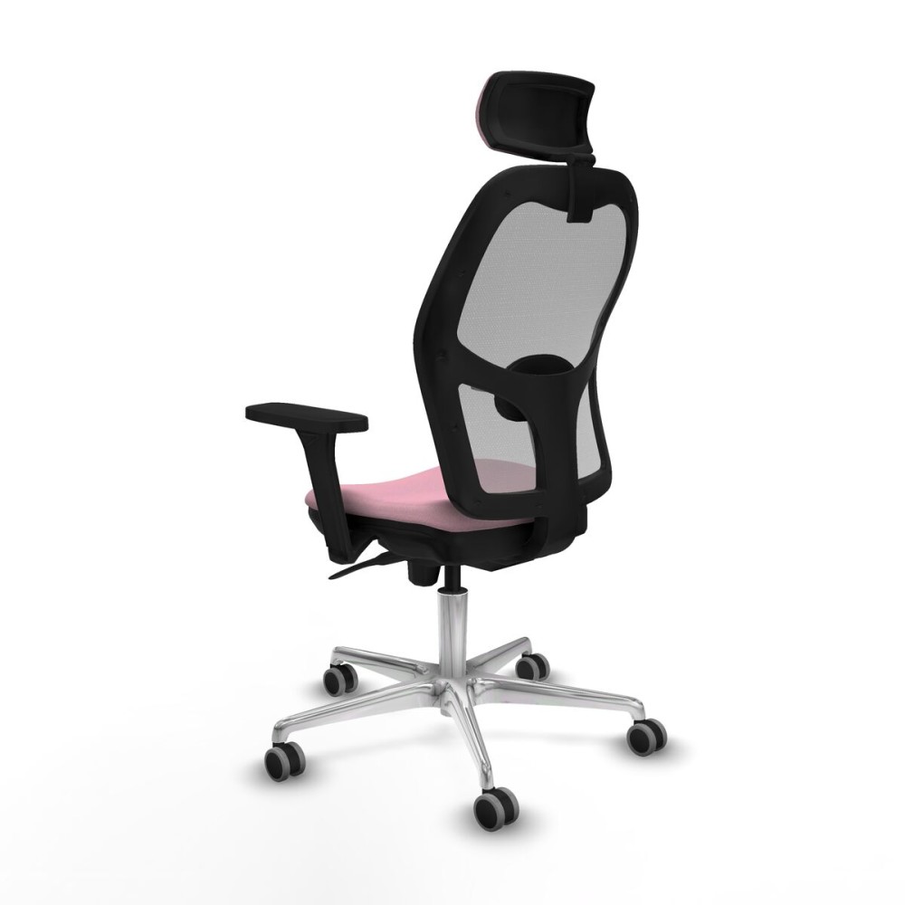 Office Chair with Headrest Piqueras y Crespo 3D086G2 Pink