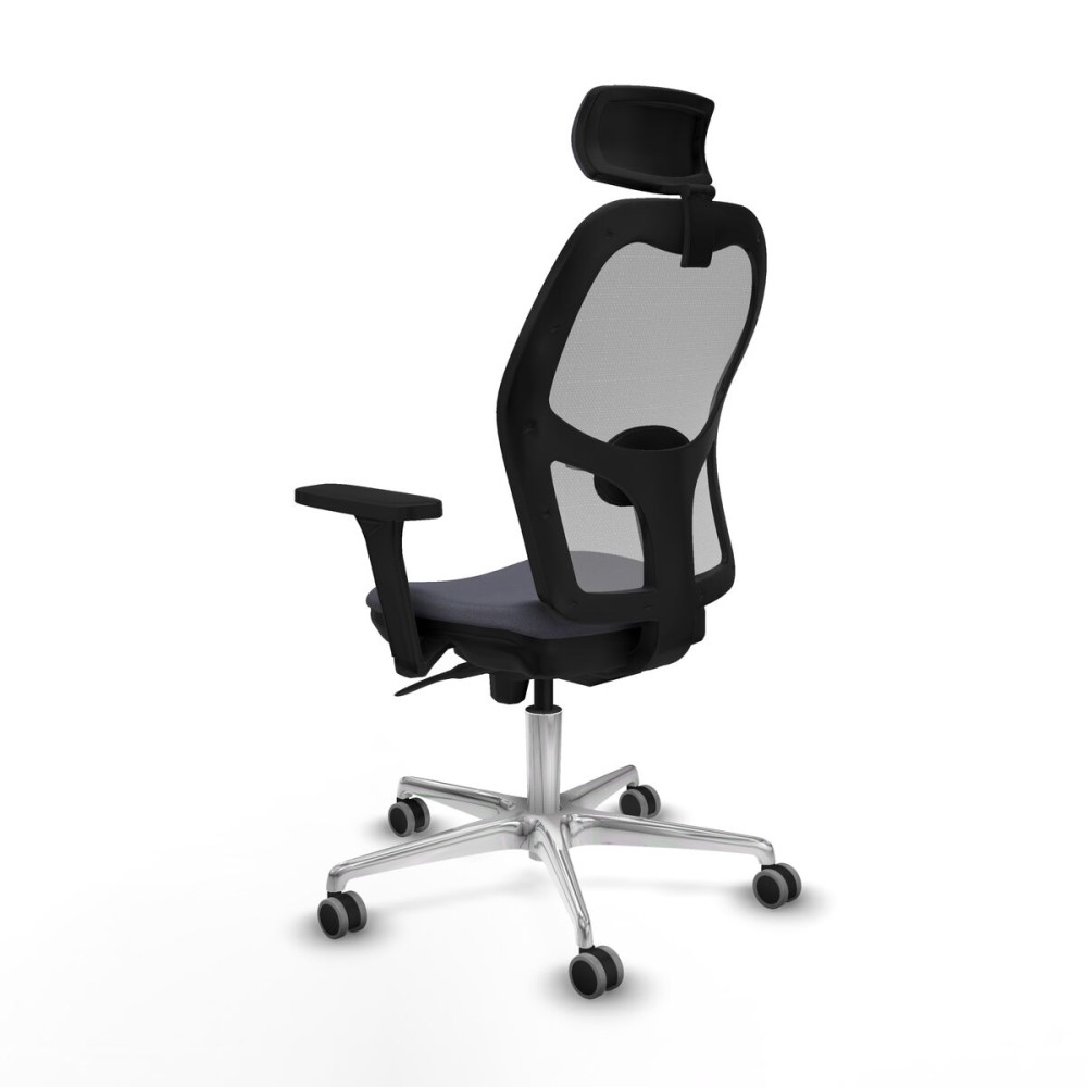 Chaise de Bureau avec Appui-tête Piqueras y Crespo 3D086G2 Gris foncé