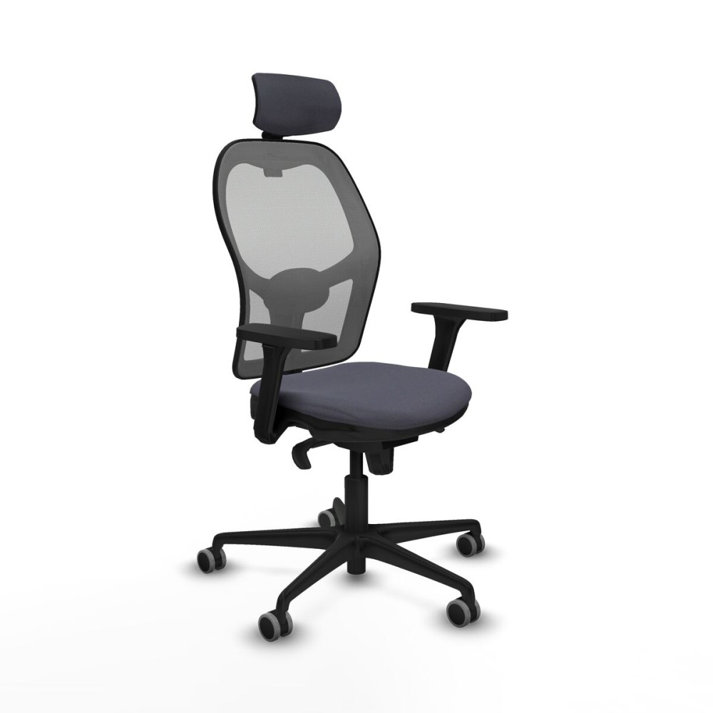 Chaise de Bureau avec Appui-tête Piqueras y Crespo 3D036G2 Gris foncé
