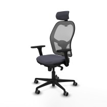 Chaise de Bureau avec Appui-tête Piqueras y Crespo 3D036G2 Gris foncé
