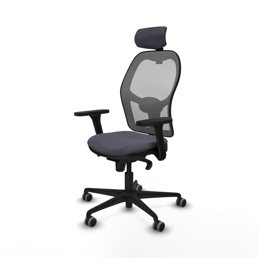 Chaise de Bureau avec Appui-tête Piqueras y Crespo 3D036G2 Gris foncé