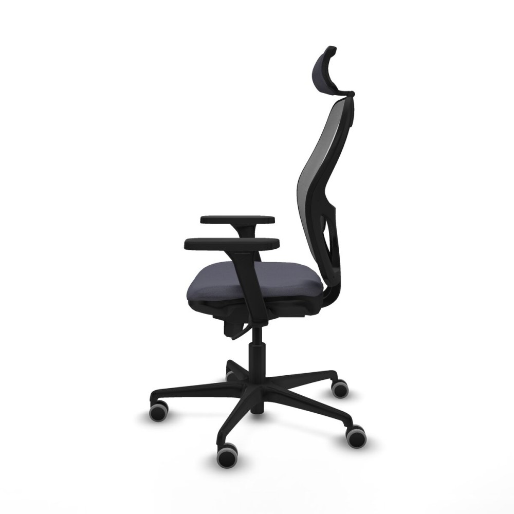 Office Chair with Headrest Piqueras y Crespo 3D036G2 Dark grey