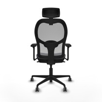 Chaise de Bureau avec Appui-tête Piqueras y Crespo 3D036G2 Gris foncé