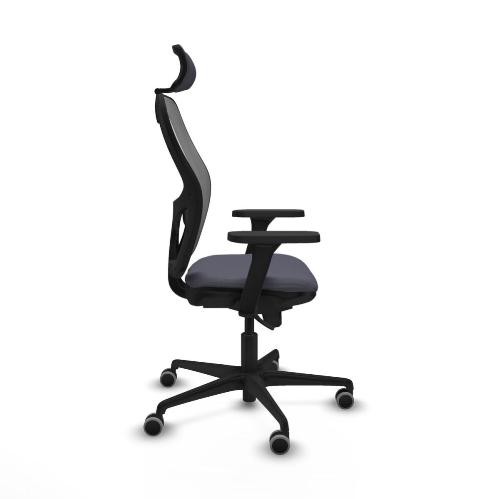 Chaise de Bureau avec Appui-tête Piqueras y Crespo 3D036G2 Gris foncé