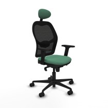 Chaise de Bureau avec Appui-tête Piqueras y Crespo 2D036N1 Vert émeraude