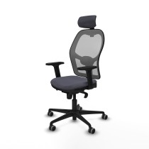 Chaise de Bureau avec Appui-tête Piqueras y Crespo 2D036G2 Gris foncé