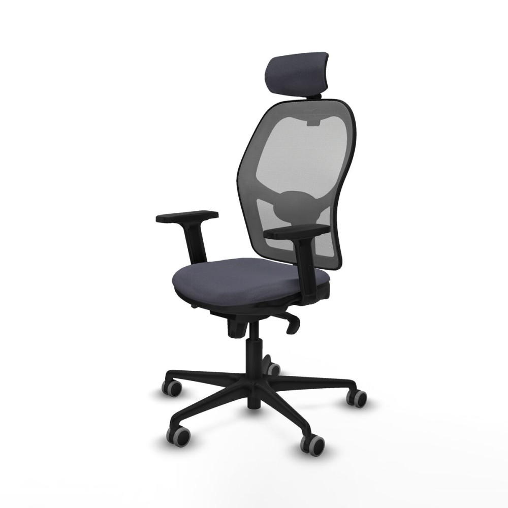 Chaise de Bureau avec Appui-tête Piqueras y Crespo 2D036G2 Gris foncé