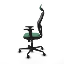 Chaise de Bureau avec Appui-tête Piqueras y Crespo 2D036N1 Vert émeraude