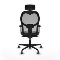 Office Chair with Headrest Piqueras y Crespo 2D036G2 Dark grey