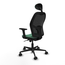 Chaise de Bureau avec Appui-tête Piqueras y Crespo 2D036N1 Vert émeraude