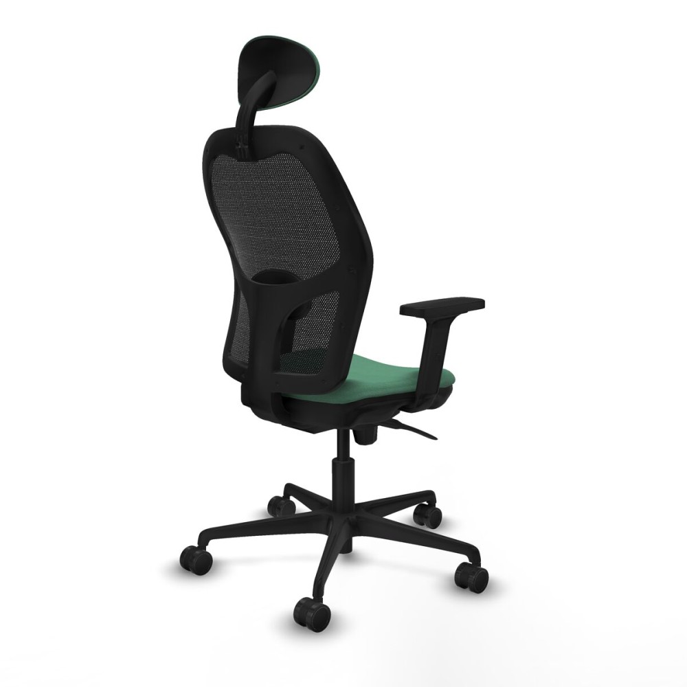 Bürostuhl mit Kopfstütze Piqueras y Crespo 2D036N1 Smaragdgrün