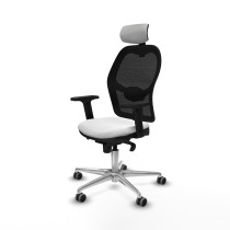 Chaise de Bureau avec Appui-tête Piqueras y Crespo 2D086G2 Blanc