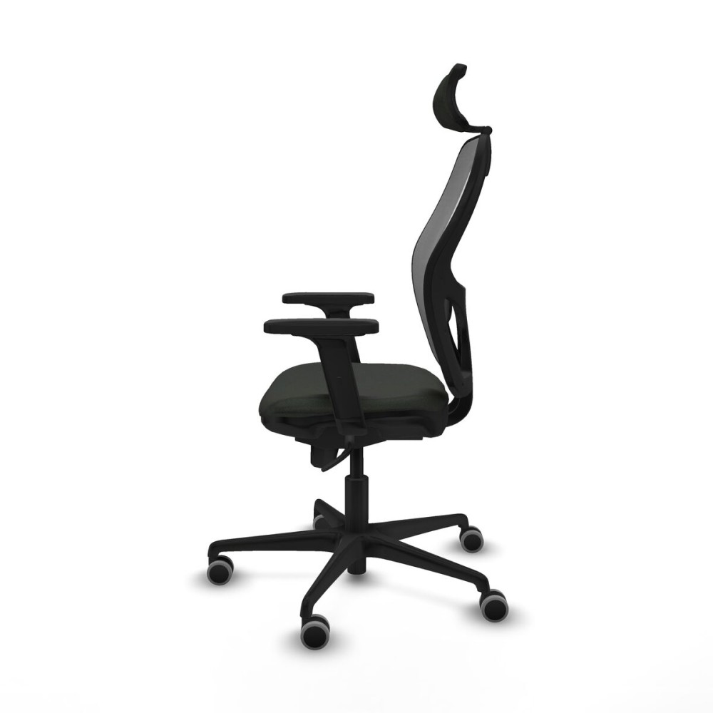 Chaise de Bureau avec Appui-tête Piqueras y Crespo 2D036G2 Noir