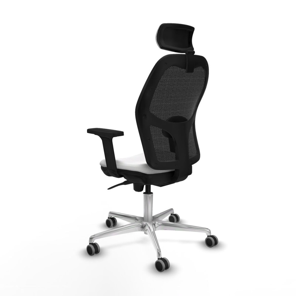 Chaise de Bureau avec Appui-tête Piqueras y Crespo 2D086G2 Blanc