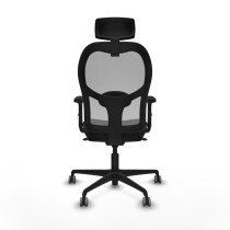 Chaise de Bureau avec Appui-tête Piqueras y Crespo 2D036G2 Noir