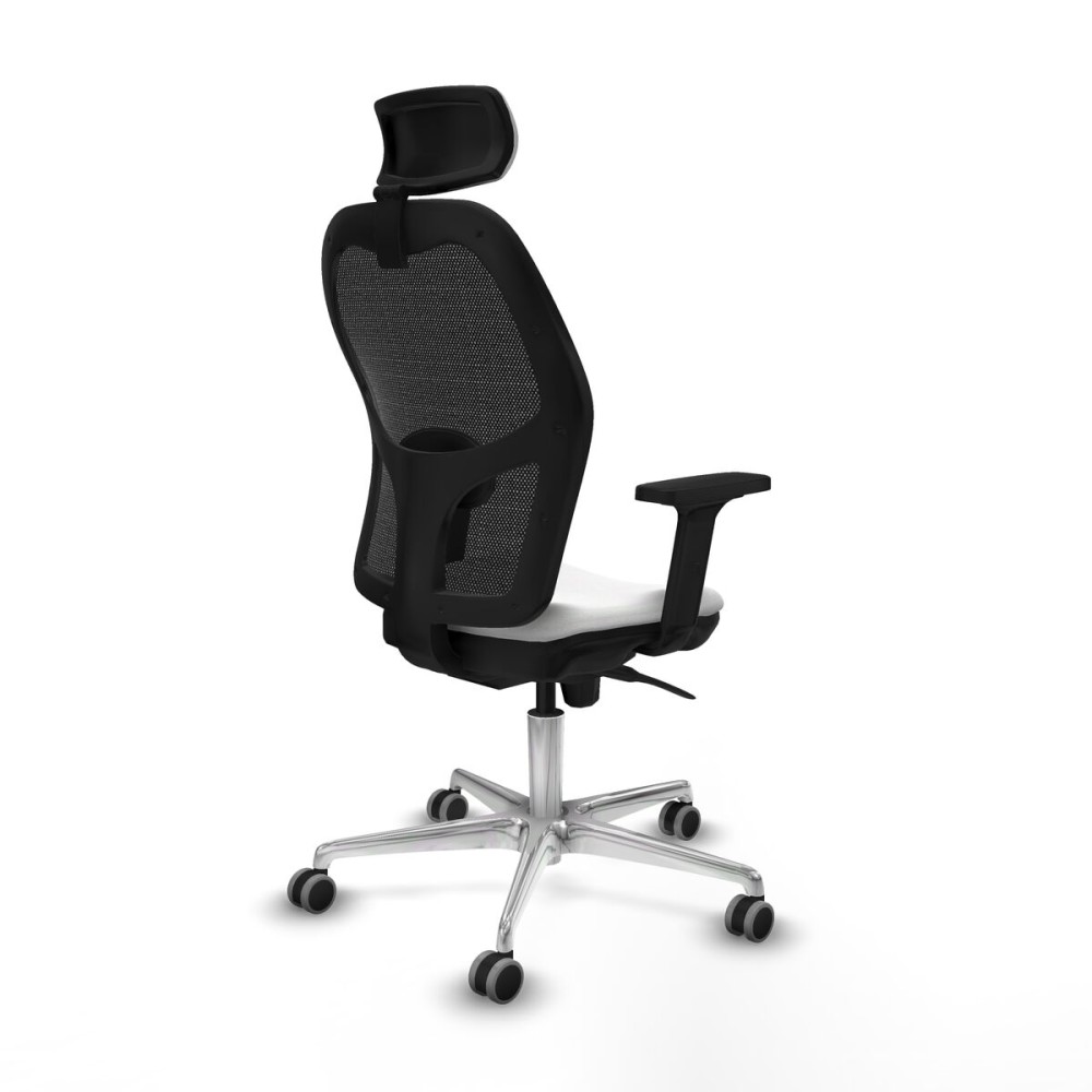 Chaise de Bureau avec Appui-tête Piqueras y Crespo 2D086G2 Blanc