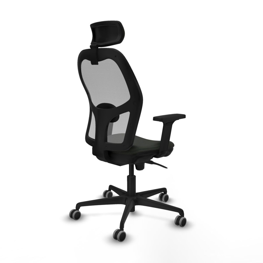 Chaise de Bureau avec Appui-tête Piqueras y Crespo 2D036G2 Noir