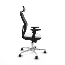 Chaise de Bureau avec Appui-tête Piqueras y Crespo 2D086G2 Blanc