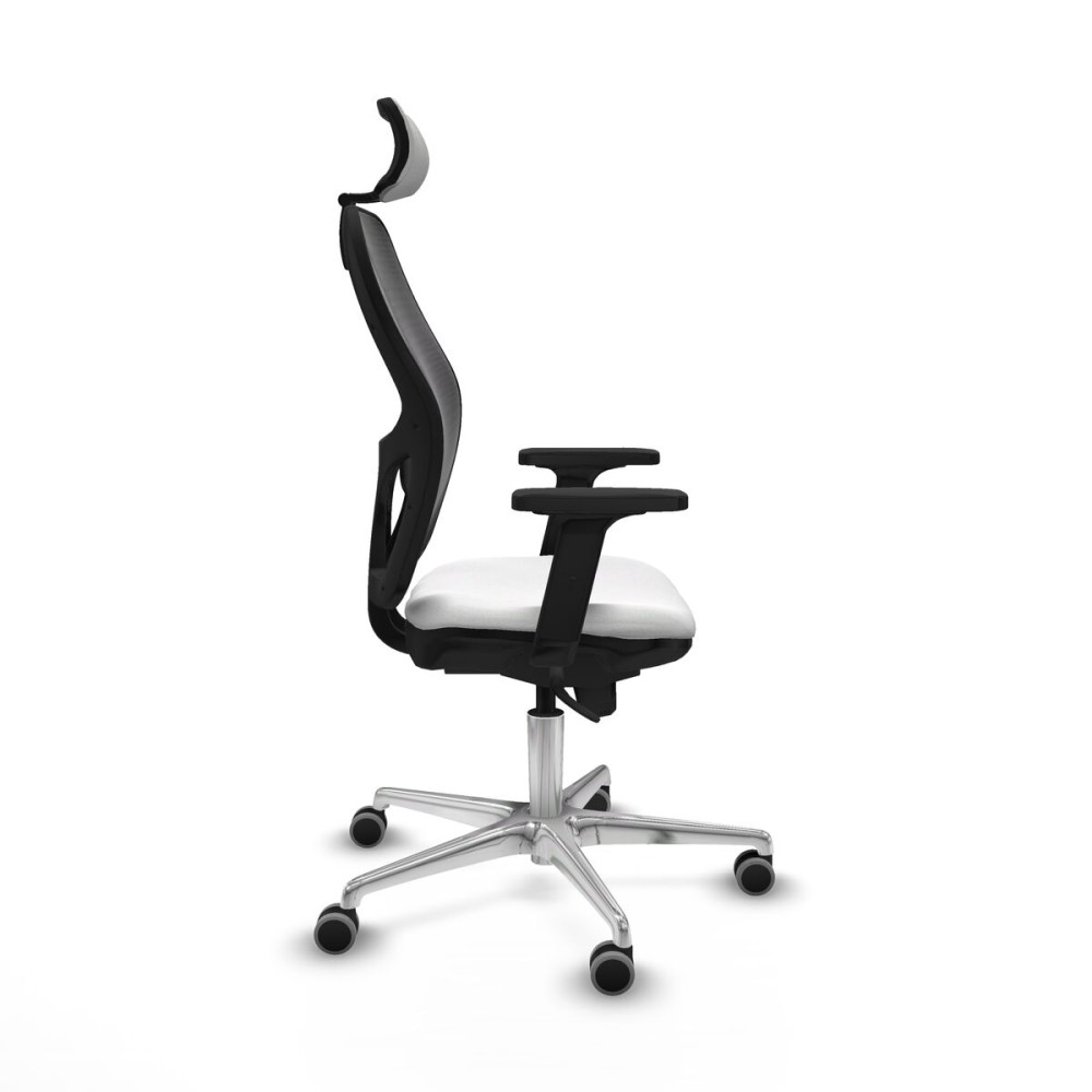 Chaise de Bureau avec Appui-tête Piqueras y Crespo 2D086G2 Blanc