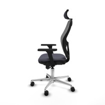 Chaise de Bureau avec Appui-tête Piqueras y Crespo 3D086N2 Gris foncé