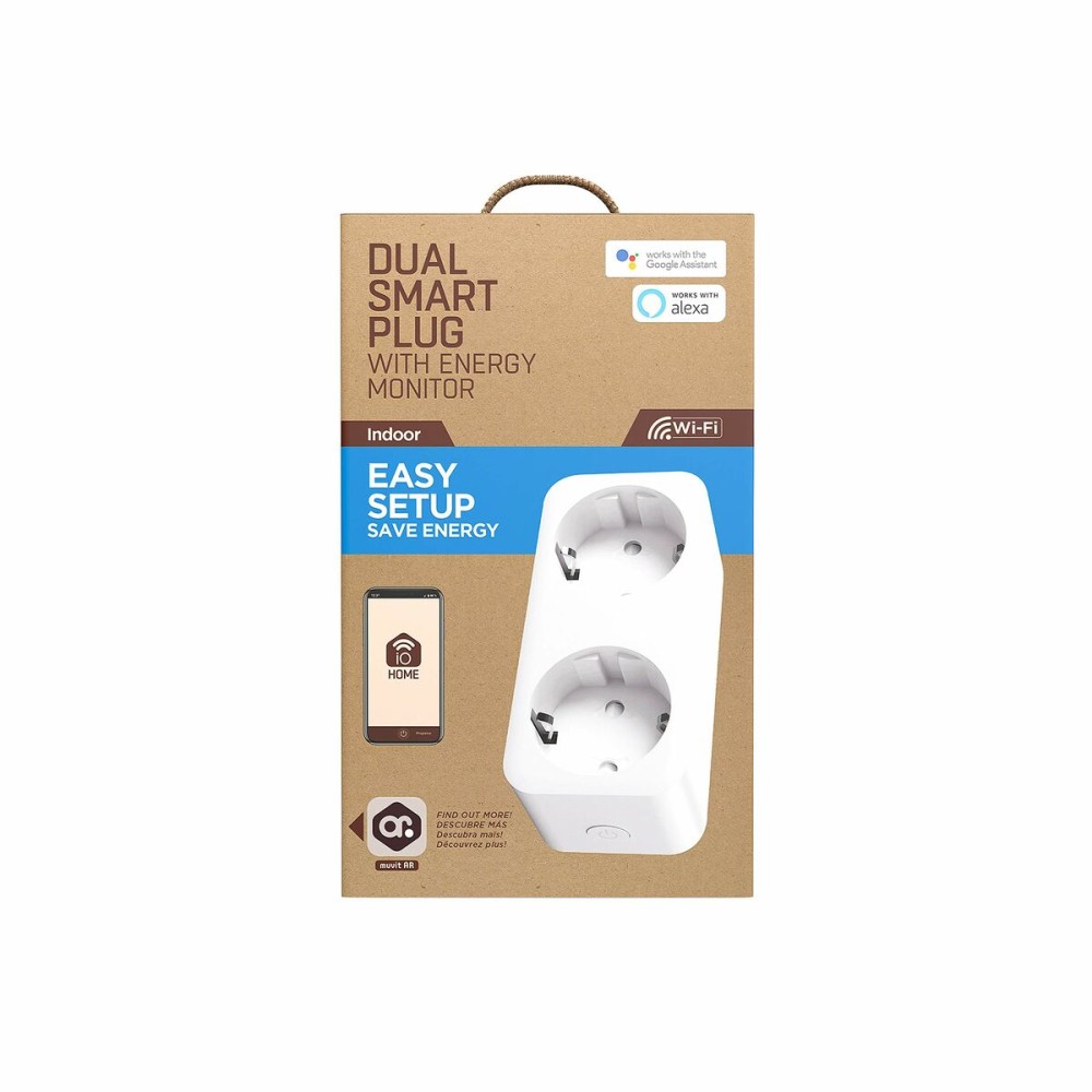 Smart Plug Muvit Wi-Fi (2 Units)