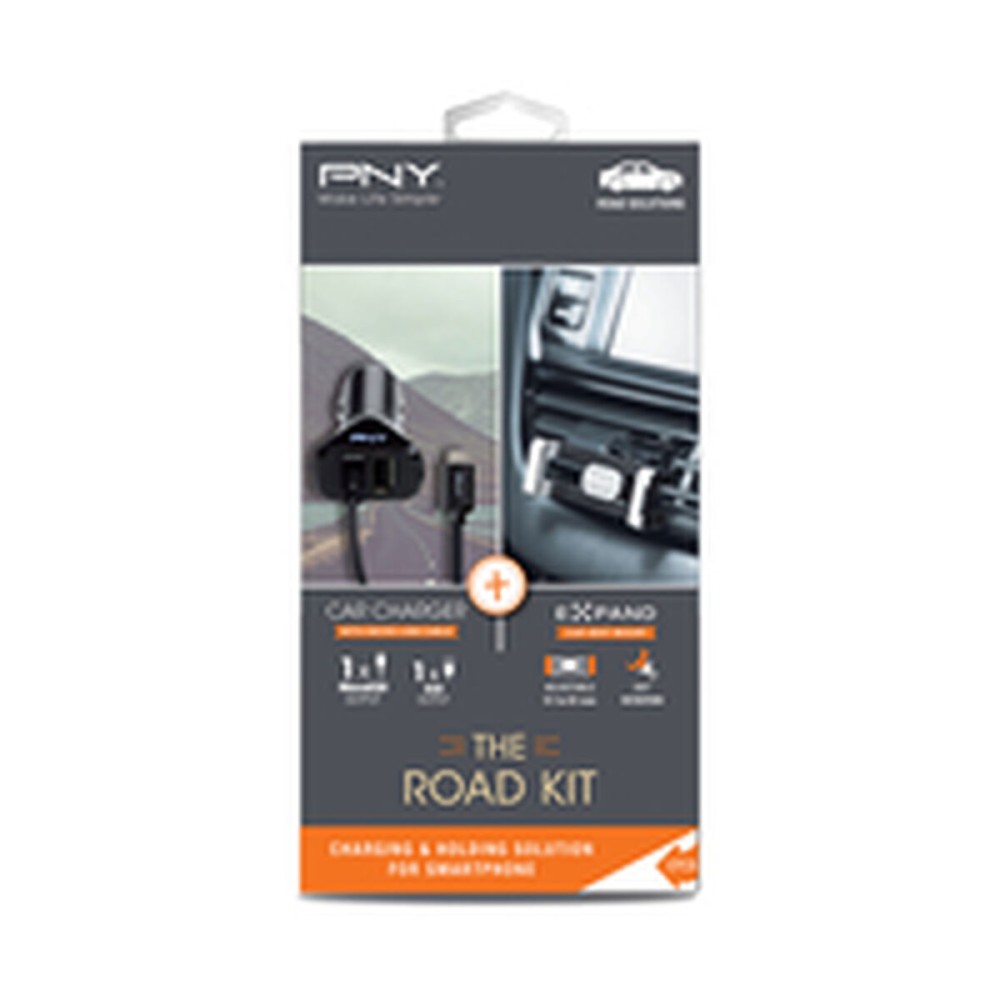 Ladegerät-Satz PNY ROAD KIT Schwarz