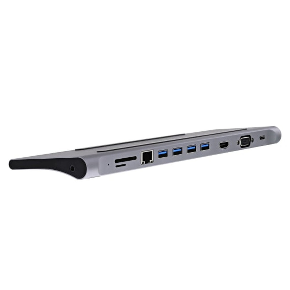 Hub USB-C T'NB DOCKUSBC11 Silberfarben