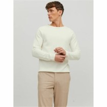 Men’s Sweatshirt without Hood Jack & Jones ehill Knit Cloud Dancer