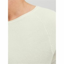 Sweat sans capuche homme Jack & Jones ehill Knit Cloud Dancer
