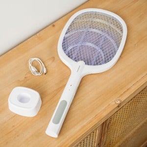 2-in-1 wiederaufladbares Racket zum Insektenvernichten mit UV-Licht Elecfly InnovaGoods