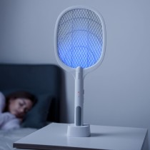 2-in-1 wiederaufladbares Racket zum Insektenvernichten mit UV-Licht Elecfly InnovaGoods