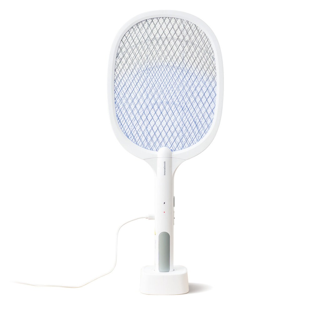 2-in-1 wiederaufladbares Racket zum Insektenvernichten mit UV-Licht Elecfly InnovaGoods