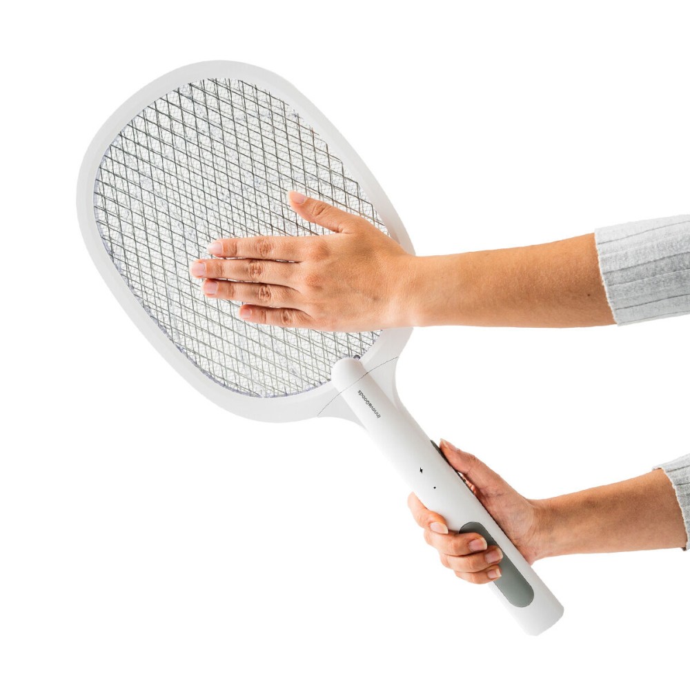 2-in-1 wiederaufladbares Racket zum Insektenvernichten mit UV-Licht Elecfly InnovaGoods