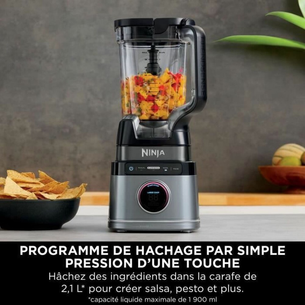 Cup Blender NINJA Black Steel 1200 W 2,1 L