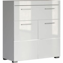 Waschtischunterschrank unter dem Waschbecken Trendteam Weiß