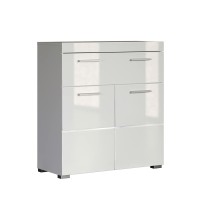 Waschtischunterschrank unter dem Waschbecken Trendteam Weiß