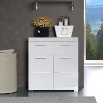 Waschtischunterschrank unter dem Waschbecken Trendteam Weiß