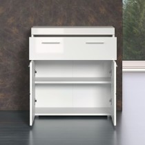 Waschtischunterschrank unter dem Waschbecken Trendteam Weiß