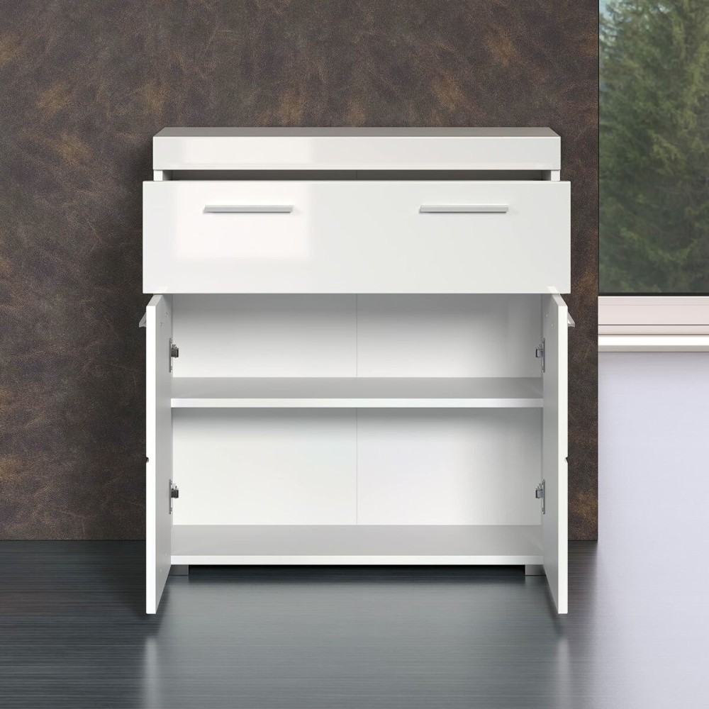 Waschtischunterschrank unter dem Waschbecken Trendteam Weiß