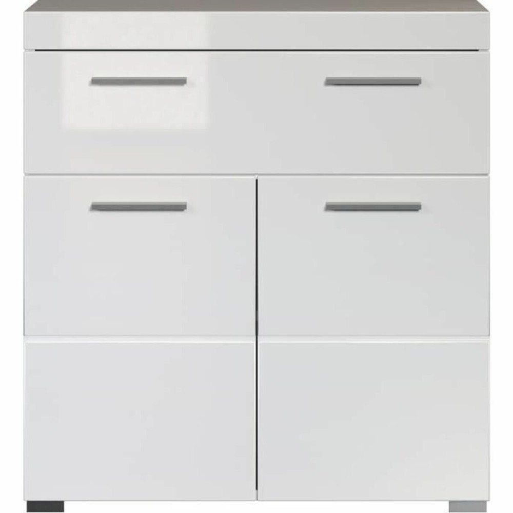 Waschtischunterschrank unter dem Waschbecken Trendteam Weiß