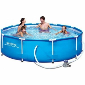 Bestway Steifes Erwachsenenpool mit Filter 305x76 cm Garten 56679