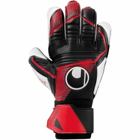 Goalkeeper Gloves Uhlsport Powerline Soft Pro Black Adults