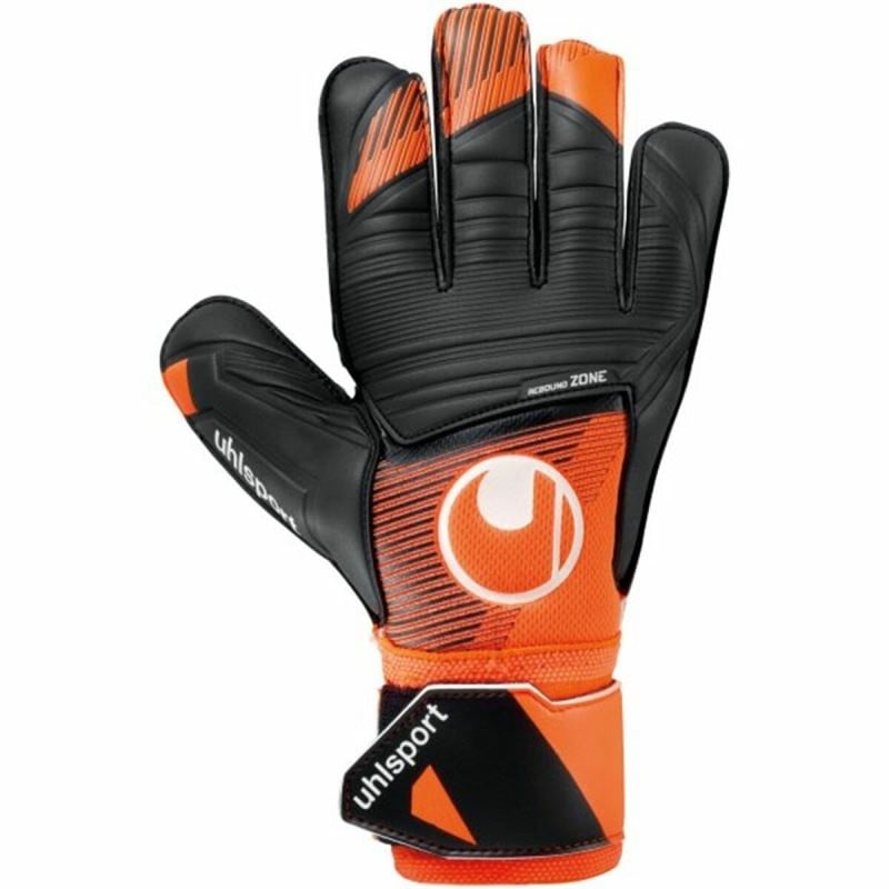 Goalkeeper Gloves Uhlsport Soft Ressist+ Orange Adults