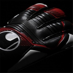 Gants de Gardien de But Uhlsport Powerline Soft Pro Noir Adultes